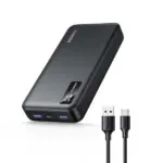 UGREEN Power Bank 20000mAh 22.5W Portable Charger Battery Pack with USB C PD Fast Charging Compatible with iPhone 15/14/13/12 Series/Samsung S24/S23/ipad/Pixel 8/LG, etc Black