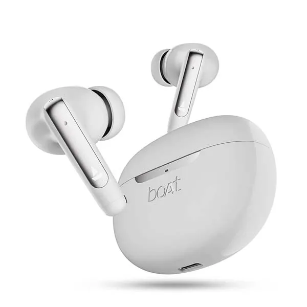 boAt Airdopes 141 ANC v5.3 Bluetooth TWS in Ear Earbuds Wireless Earphones with mic White