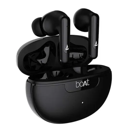 boAt Airdopes 161 ANC TWS Earbuds w32 dB ANC Black