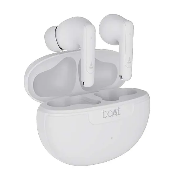 boAt Airdopes 161 ANC TWS Earbuds w32 dB ANC White