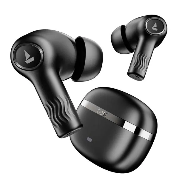 boAt Nirvana Ion TWS Ear Buds Wireless Earphones with mic Charcoal Black