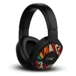 boAt Rockerz 550 Bluetooth Wireless Over Ear Headphones with Mic Upto 20 Hours Playback 50MM Drivers Soft Padded Ear Cushions and Physical Noise Isolation Black Symphony