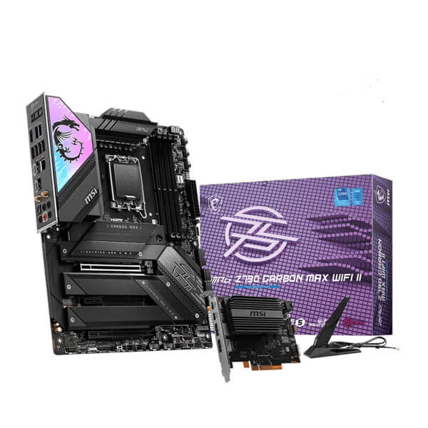 MSI MPG Z790 Carbon Max WIFI II Motherboard Support Intel Core 14th/ 13th/ 12th Gen Processors