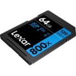Lexar Professional 800X SDXC UHS-I U3 V30, 64 GB Memory Card
