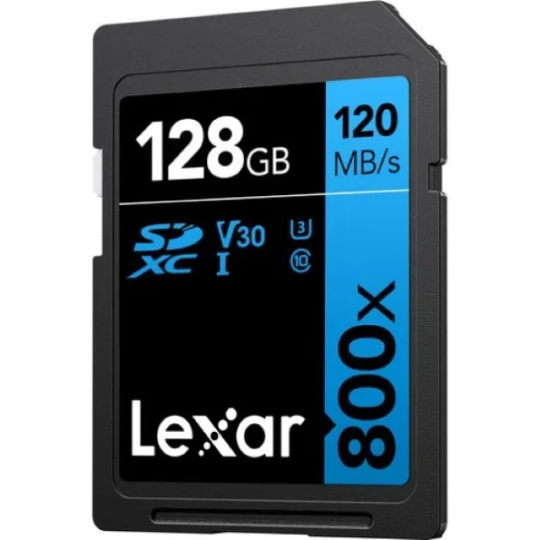 Lexar 128GB High-Performance 800x SDXC Memory Card
