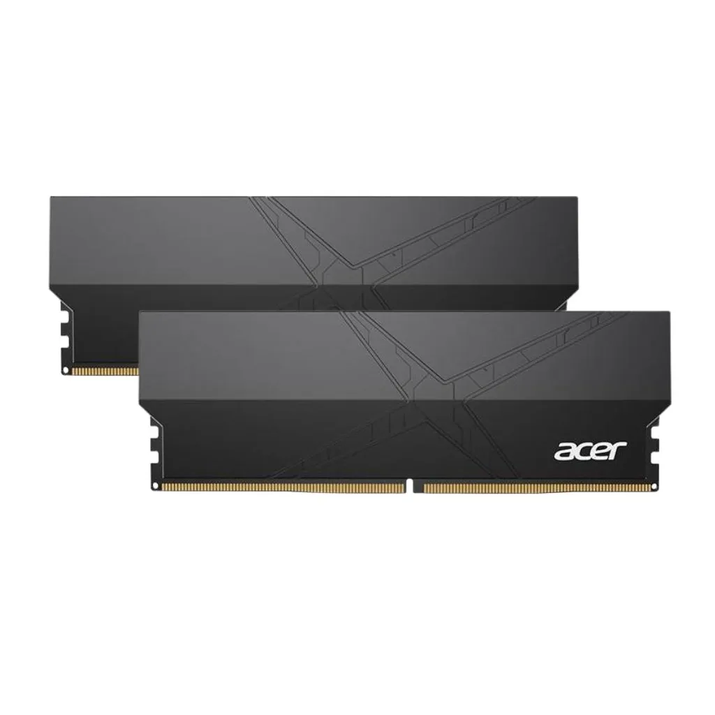 ACER HT200 32GB (2x16GB) DDR5 6000MHz CL32 Intel XMP AMD EXPO Desktop Memory (Black)