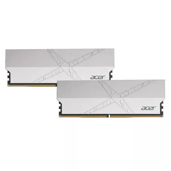 Acer HT200 32GB (2 X 16GB) DDR5 6000MHz CL32 Desktop Ram (Silver)