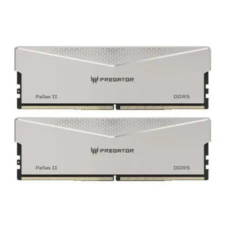 Acer Predator Pallas II 32GB (2 X 16GB) DDR5 6000MHz CL32 Desktop Ram (Silver)