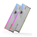 Acer Predator Vesta II RGB 32GB (16GBx2) 7200MHz DDR5 CL34 RAM Memory (Silver) (BL.9BWWR.364) - Image 2