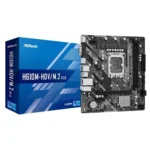 Asrock H610M-HDV/M.2 R2.0 Intel H610 Micro ATX Motherboard
