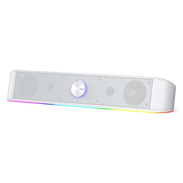 Redragon GS560 RGB Desktop Soundbar (White)