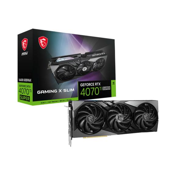MSI GeForce RTX 4070 Ti SUPER 16G GAMING X SLIM