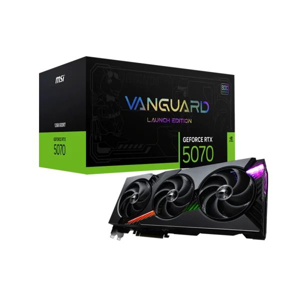 MSI GeForce RTX 5070 Vanguard SOC Launch Edition