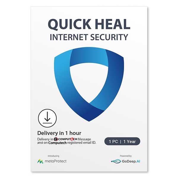 Quick Heal Internet Security Latest Version - 1 PC