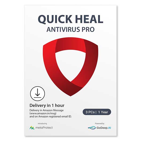 Quick Heal Antivirus Pro Latest Version - 1 Device