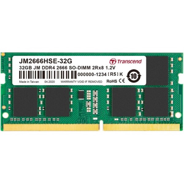 Transcend 32GB DDR4 2666 Mhz