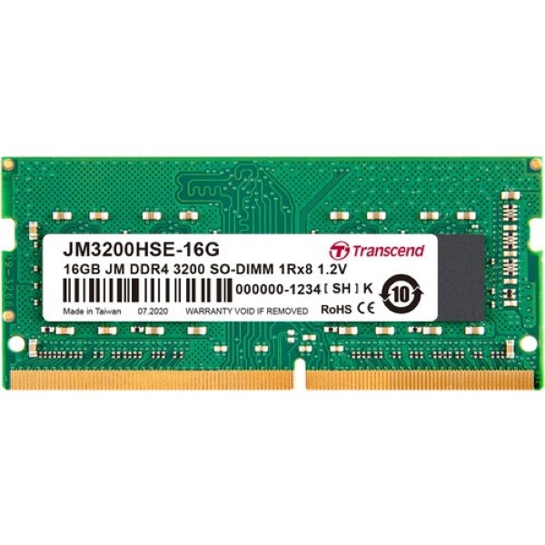 Transcend 16GB DDR4 3200 Mhz