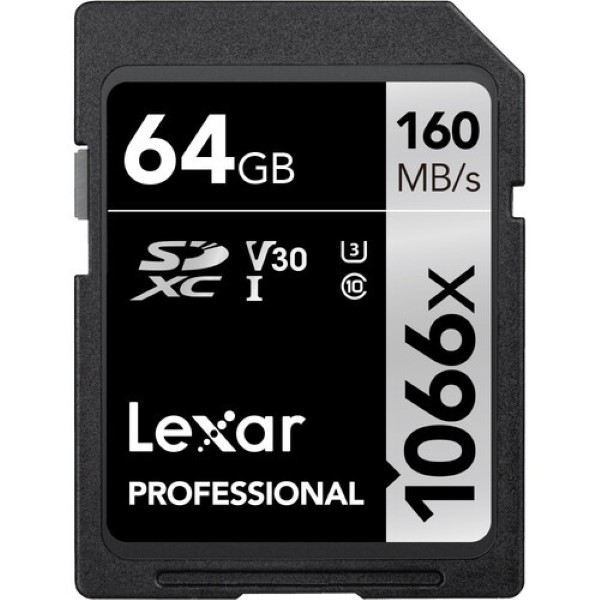Lexar 64GB Professional 1066x SDXC