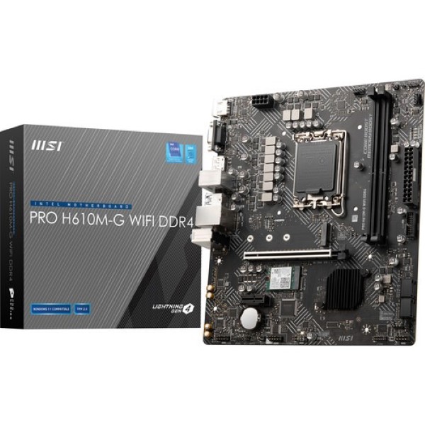 MSI PRO H610M-G WIFI DDR4