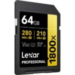 Lexar 64GB Professional 1800x SDXC