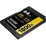 Lexar 64GB Professional 1800x SDXC