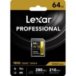 Lexar 64GB Professional 1800x SDXC