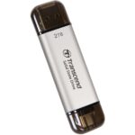Transcend 310C 2TB USB C & USB A External Portable SSD