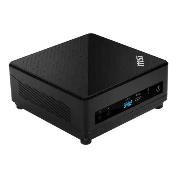 MSI Cubi 5 10M Mini PC – Pentium Gold 6405U Dual Core, Integrated Graphics, NO OS Included, NO RAM Included, NO Storage Included, Wi-Fi, USB Type-C, HDMI – Compact and Powerful Black Mini Desktop PC