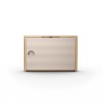 Bang & Olufsen Beosound Level Portable Wi-Fi Multiroom Speaker (Gold Tone/Light Oak) - Image 3