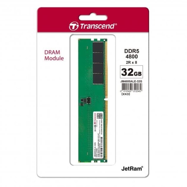Transcend Ram 32GB DDR5 4800Mhz