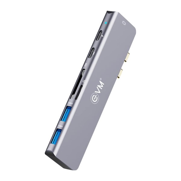 EVM 7 in 2 Dual Type C HUB for MacBook