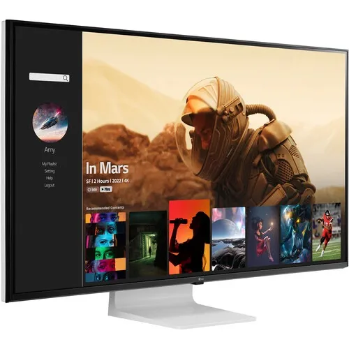 Lg 43SQ700S 43″ 4K UHD IPS Smart Display with webOS Monitor