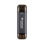 Transcend 310C 2TB USB C & USB A External Portable SSD