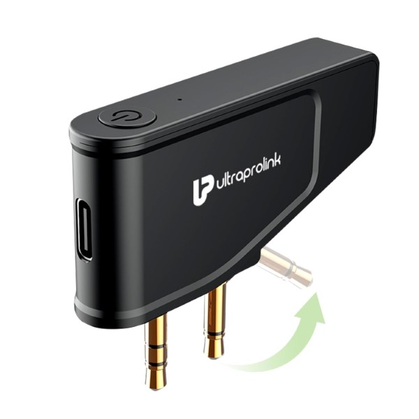 UltraProlink Air-Tunes Duo Bluetooth in-Flight Headphone Adapter