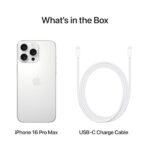 Apple iPhone 16 Pro Max 1 TB – White Titanium - Image 3