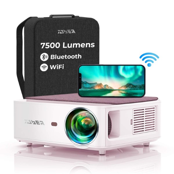 YABER V6 WiFi Bluetooth Full HD Native 1920 X 1080P Projector