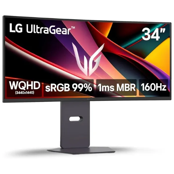LG Ultragear 34G600A-B 34″ Inch WQHD (3440×1440) Curved Gaming Monitor