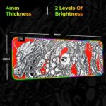Zebronics Blaze XL RGB Gaming Mouse pad