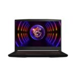 MSI Thin GF63 12VE 15.6 Inch i5-12450H DDR4 16GB (8*2) 256GB NVMe PCIe+1TB (SATA) 5400 RPM RTX4060 GDDR6 8GB Gaming Laptop 9S7-16R821-268