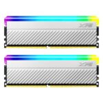 ADATA XPG SPECTRIX D45G RGB 16GB (2x8GB) DDR4 3600MHz CL18 Memory Kit Module (White)