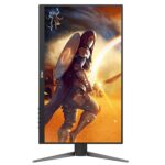 AOC 24G4 Gaming Monitor 23.8 Inch, IPS, FHD (1920 x 1080) 180Hz, Flat 3FL, HDMI, Height, Tilt & Pivot Adjust Stand, HAS(Black) - Image 2