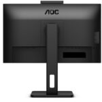 AOC Q27P3CW 27 inch LCD Monitor (2560x1440), QHD 3-Sided Display, Adaptive Sync, HDMI, USB-C & DisplayPort Connectivity, 4ms Response time, 75Hz Refresh Rate, Adjustable-Height & Flicker Free (Black) - Image 2