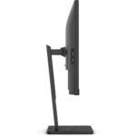 AOC Q27P3CW 27 inch LCD Monitor (2560x1440), QHD 3-Sided Display, Adaptive Sync, HDMI, USB-C & DisplayPort Connectivity, 4ms Response time, 75Hz Refresh Rate, Adjustable-Height & Flicker Free (Black) - Image 4