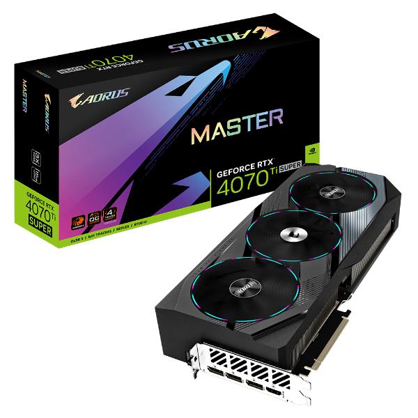 Gigabyte AORUS GeForce RTX 4070 TI Super Master 16GB