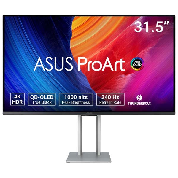 ASUS ProArt PA32UCDM Display 32” 4K HDR QD-OLED Professional Monitor
