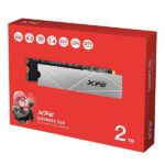 Adata XPG Gammix S60 2TB M.2 NVMe Gen4 Internal SSD - Image 3