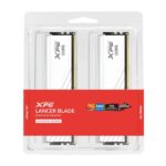 Adata XPG Lancer Blade RGB 64GB (32GBx2) DDR5 6000MHz CL30 Desktop Ram (White) - Image 2