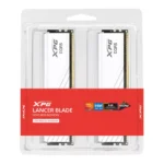 Adata XPG LANCER BLADE RGB 32GB (16GBx2) DDR5 6000MHz CL30 Desktop RAM (White)