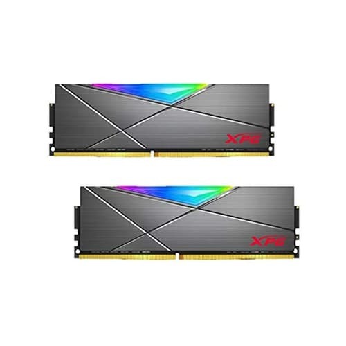 Adata XPG Spectrix D50 RGB 16GB (8GBx2) DDR4 3600MHz Desktop RAM (Tungsten Grey)