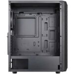 Aerocool Beam V1 ATX Mid Tower WITH 1 Black Fan Cabinet (Black) - Image 4